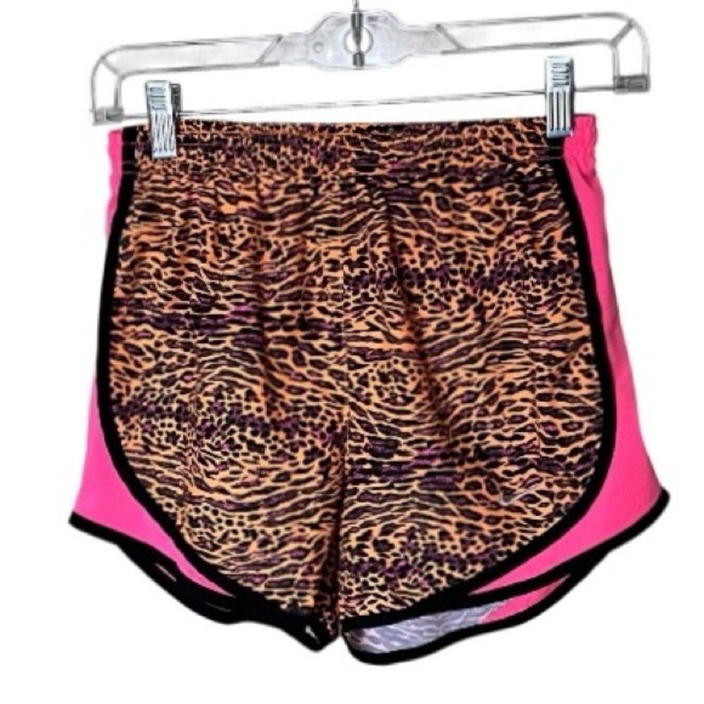 Nike DRI-FIT Venom Tempo Animal Print Multicolor Running Shorts 686018 Size XS